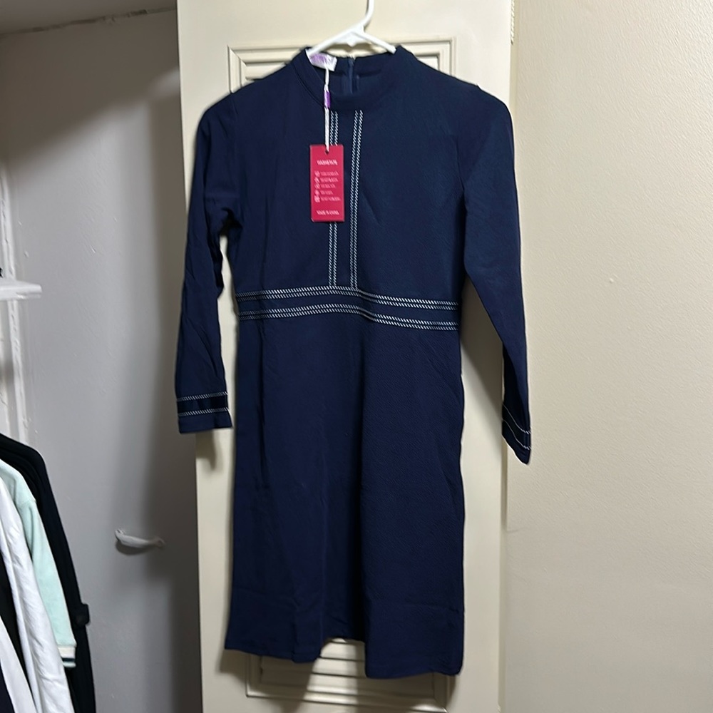 Kilottor navy dress size Youth 11-12